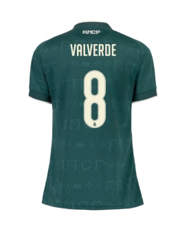Real Madrid Federico Valverde #8 Maglia Gara Trasferta Repliche 2026-27 Donna Maniche Corte Real Madrid Federico Valverde #8 Maglia Gara Trasferta Repliche 2026-27 Donna Maniche Corte